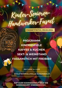 Kinder-Senioren-Handwerker-Fasnet